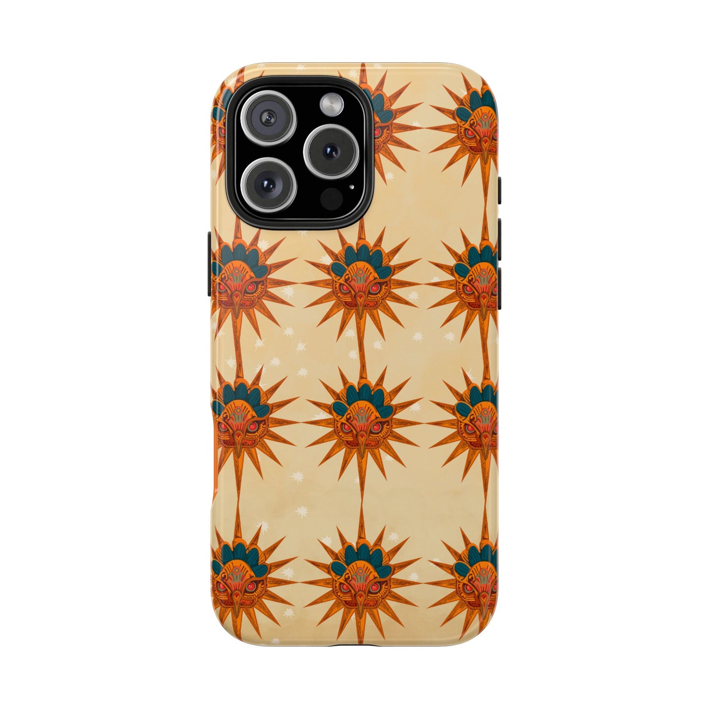 "Inti Sun God" Tough Phone Case for Adventurous Souls | Stylish Phone Protection | Nature-Inspired Design | Gifts for Travelers