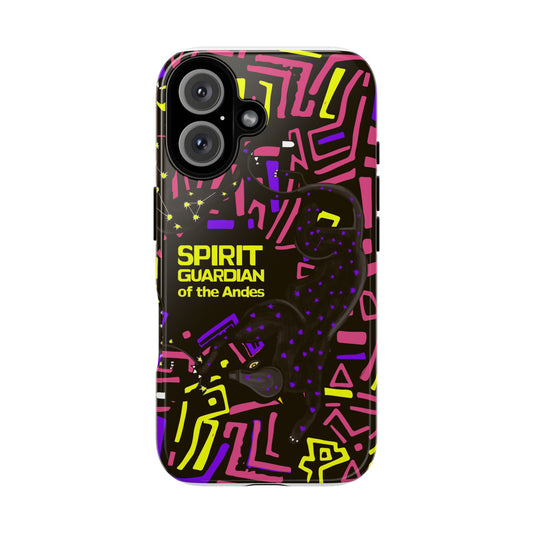Colorful Phone Case, Spirit Guardian Phone Cover, Unique Phone Protector, Gift for Tech Lovers, Fun Tech Accessories