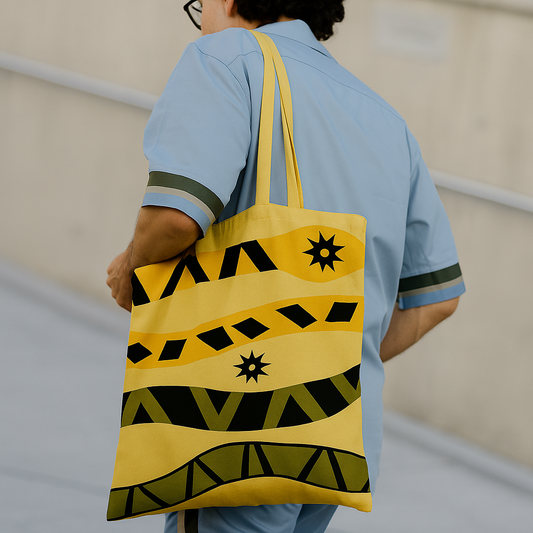 Vibrant Bohemian Tote Bag - Perfect for Beach Days, Farmers' Markets, or Casual Outings, Gift for Trendsetters, Summer Vibes, [...]